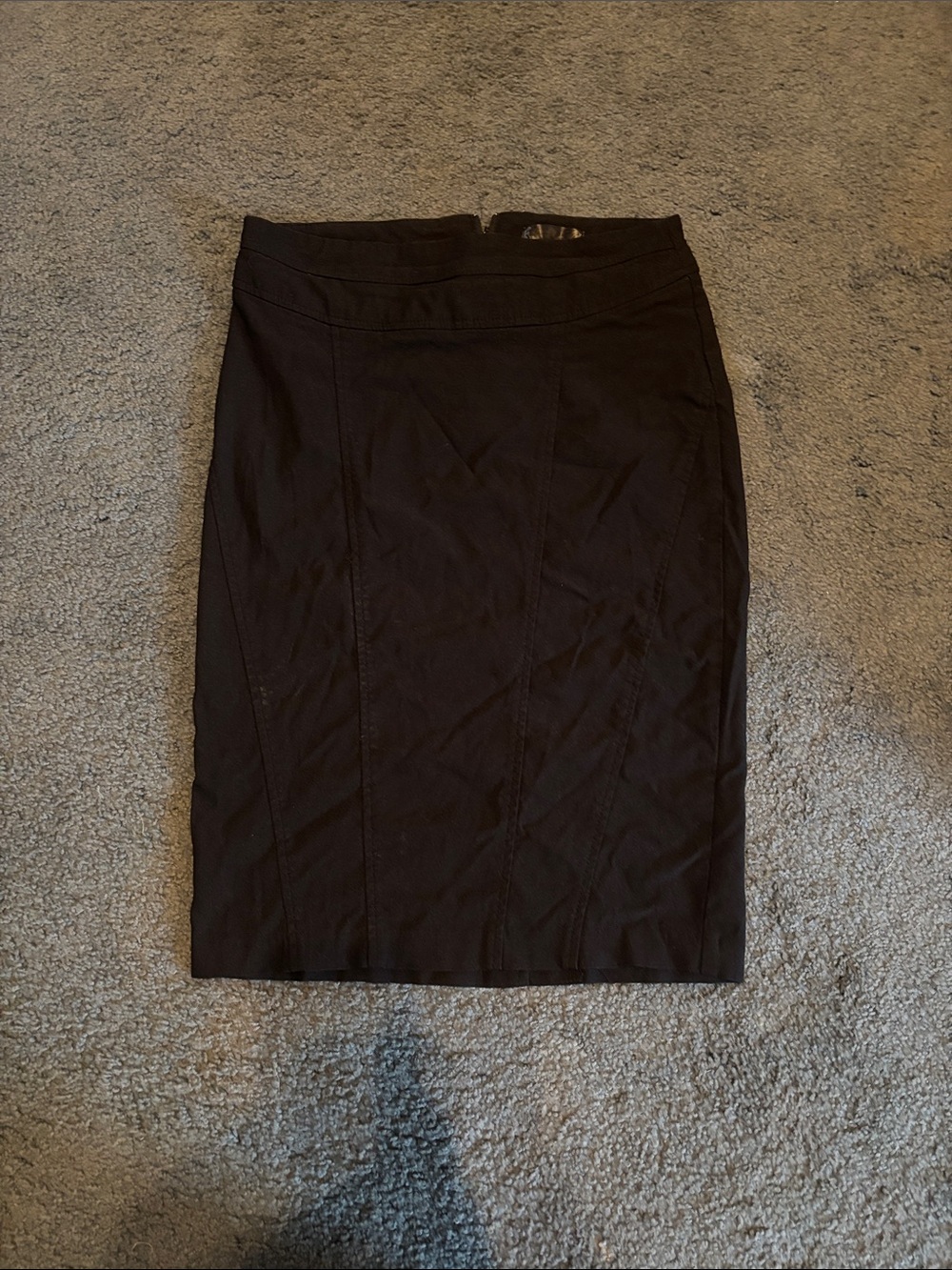 Classic Black Pencil Skirt - Brand Unspecified